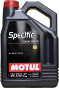 MOTUL SPECIFIC 508 00 509 00 0W-20 - 5l