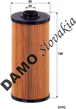 Palivový filter MANN FILTER PU 10 006 x