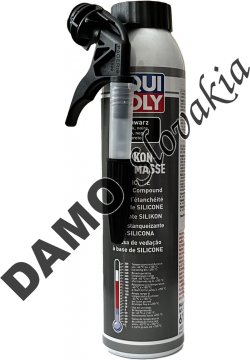 Tesniaci silikón, čierny - 200ml