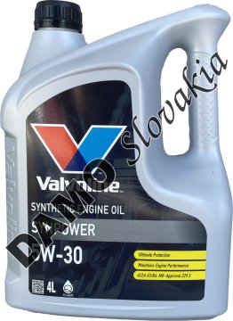 VALVOLINE SYNPOWER 5W-30 - 4l