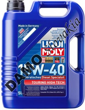 LIQUI MOLY TOURING HIGH TECH DIESEL 15W-40 - 5l