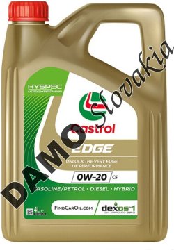 CASTROL EDGE 0W-20 C5 - 4l