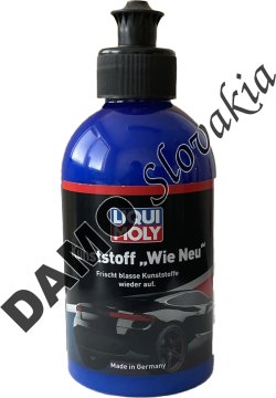 Čierne plasty "ako nové" - 250ml
