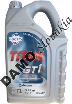 FUCHS TITAN GT1 5W-40 - 5l