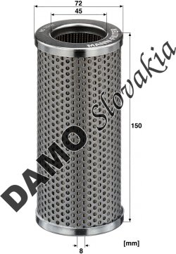 Filter hydrauliky MANN FILTER HD 7038