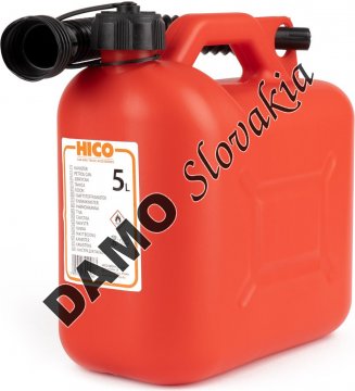 Kanister na palivo plastový 5l