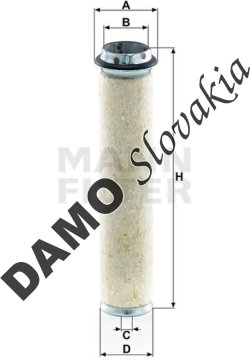 Poistný filter MANN FILTER CF 700