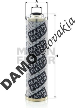 Filter hydrauliky MANN FILTER HD 622/1