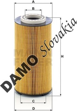Olejový filter MANN FILTER HU 12 003 x
