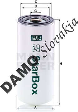 Separátor oleja MANN FILTER LB 13 145/20
