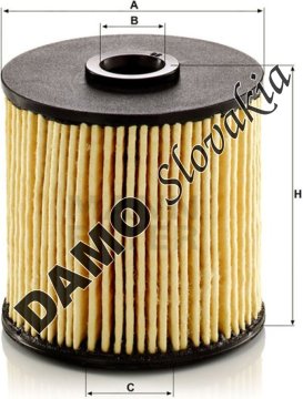 Palivový filter MANN FILTER PU 7011 z