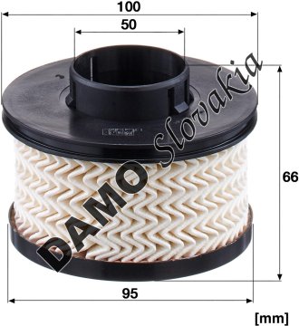 Palivový filter MANN FILTER PU 10 028 z