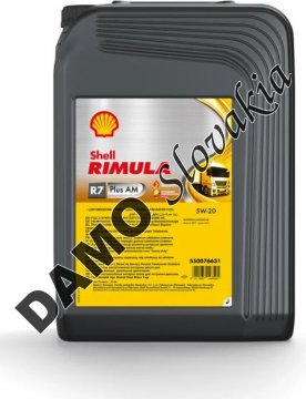 SHELL RIMULA R7 PLUS AM 5W-20 - 20l