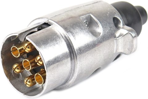 AMIO zástrčka ťažného zariadenia 7 PIN ALU