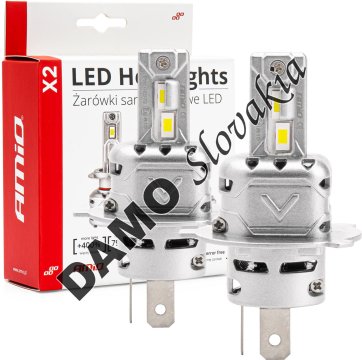 AMIO LED žiarovky H4 séria X2