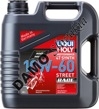 LIQUI MOLY 4T SYNTH 10W-60 STREET RACE - 4l