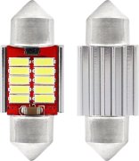 AMIO LED žiarovky CANBUS 4014 10SMD Festoon C5W C10W C3W 31mm 12V/24V White