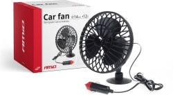 AMIO Ventilátor do auta s prísavkou mini FAN 12V