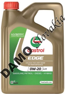 CASTROL EDGE 0W-20 LL IV - 4l