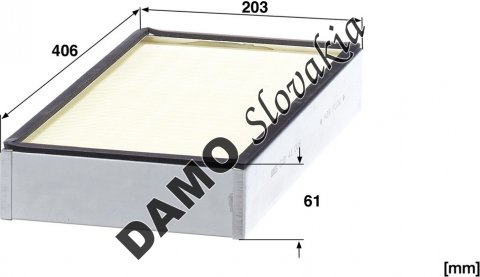 Kabínový filter MANN FILTER CUD 41 006