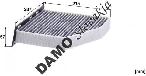 Kabínový filter MANN FILTER CUK 2939/1