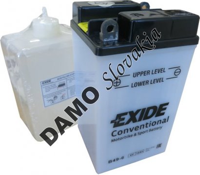 EXIDE BIKE 6V 10Ah 90A, B49-6