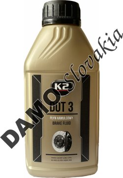 K2 Brzdová kvapalina DOT3 - 500ml