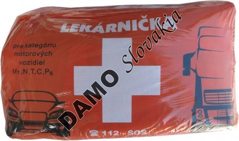 AUTOLEKÁRNIČKA textilná 143/2018 - 1ks