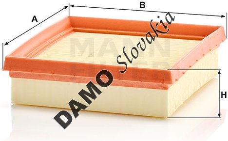 Vzduchový filter MANN FILTER C 18 021