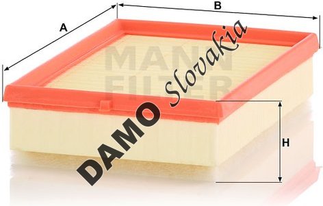 Vzduchový filter MANN FILTER C 27 059