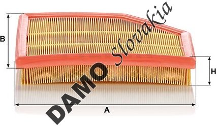 Vzduchový filter MANN FILTER C 27 127