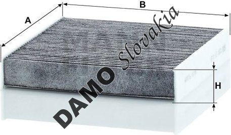 Kabínový filter MANN FILTER CUK 21 016