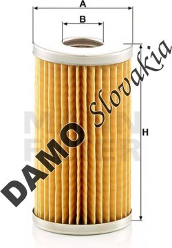Palivový filter MANN FILTER P 5006