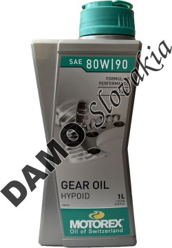 MOTOREX GEAR OIL HYPOID 80W-90 - 1l