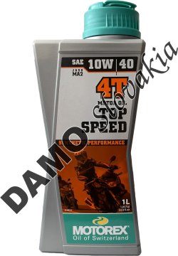 MOTOREX TOP SPEED 4T 10W-40 - 1l