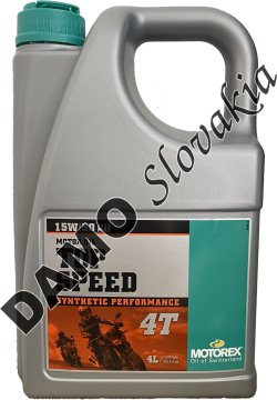 MOTOREX TOP SPEED 4T 15W-50 - 4l