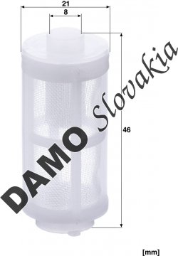 Palivový filter MANN FILTER PU 2001