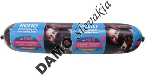 RENO saláma pre psov so šunkou - 1kg