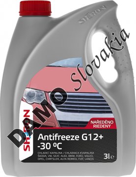 SHERON Antifreeze G12+ EVO -30°C - 3l