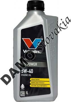 VALVOLINE SYNPOWER 5W-40 - 1l