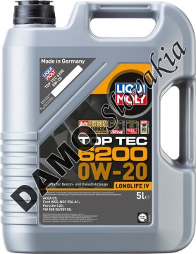 LIQUI MOLY TOP TEC 6200 0W-20 - 5l