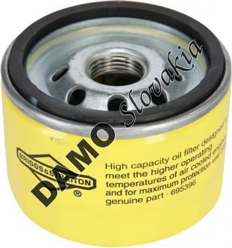 BRIGGS AND STRATTON Olejový filter 696854