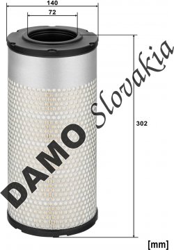 Vzduchový filter MANN FILTER C 14 018