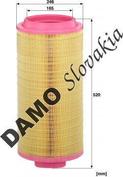 Vzduchový filter MANN FILTER C 25 024/1