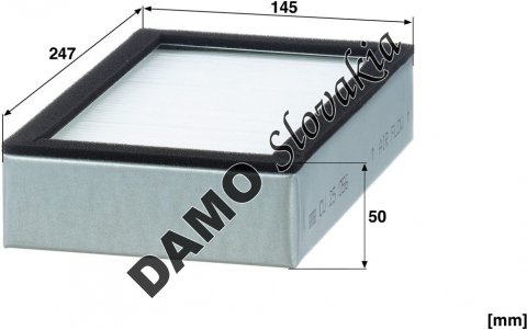 Kabínový filter MANN FILTER CU 25 056