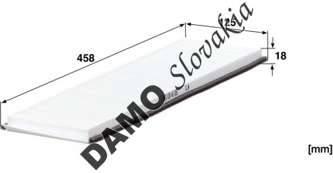 Kabínový filter MANN FILTER CUD 46 005