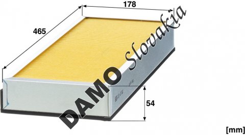 Kabínový filter MANN FILTER CUD 47 002