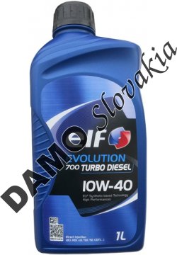 ELF EVOLUTION 700 TURBO DIESEL 10W-40 - 1l