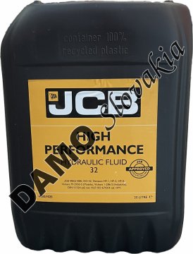 JCB HIGH PERFORMANCE HYDRAULIC FLUID 32 - 20l