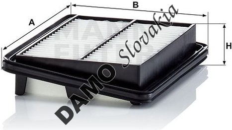 Vzduchový filter MANN FILTER C 22 060